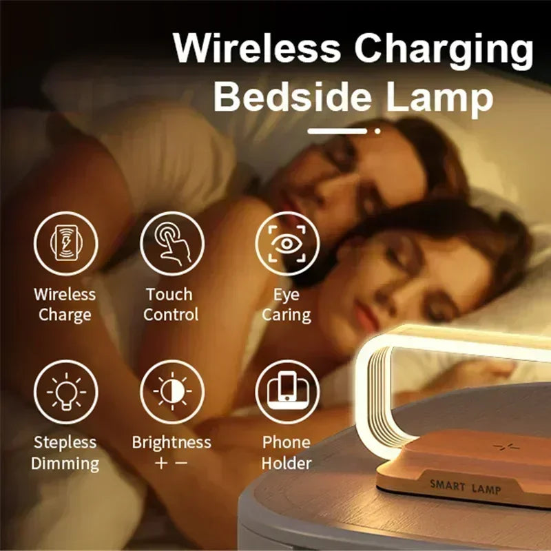 Smart Lamp - LED Wireless Phone Charger