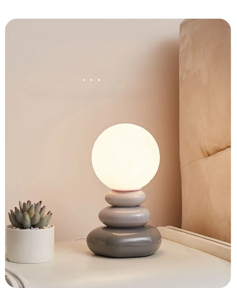 Nordic Stack Stone Lamp