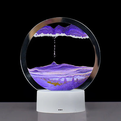 3D Flowing Sand Lamp