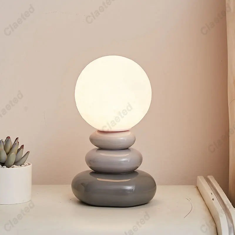 Nordic Stack Stone Lamp