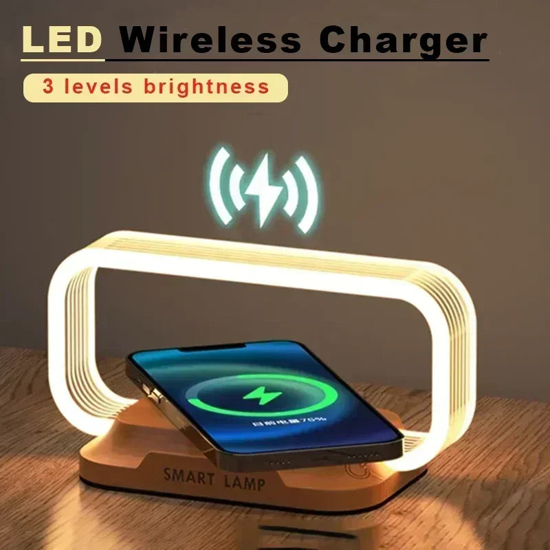 Smart Lamp - LED Wireless Phone Charger