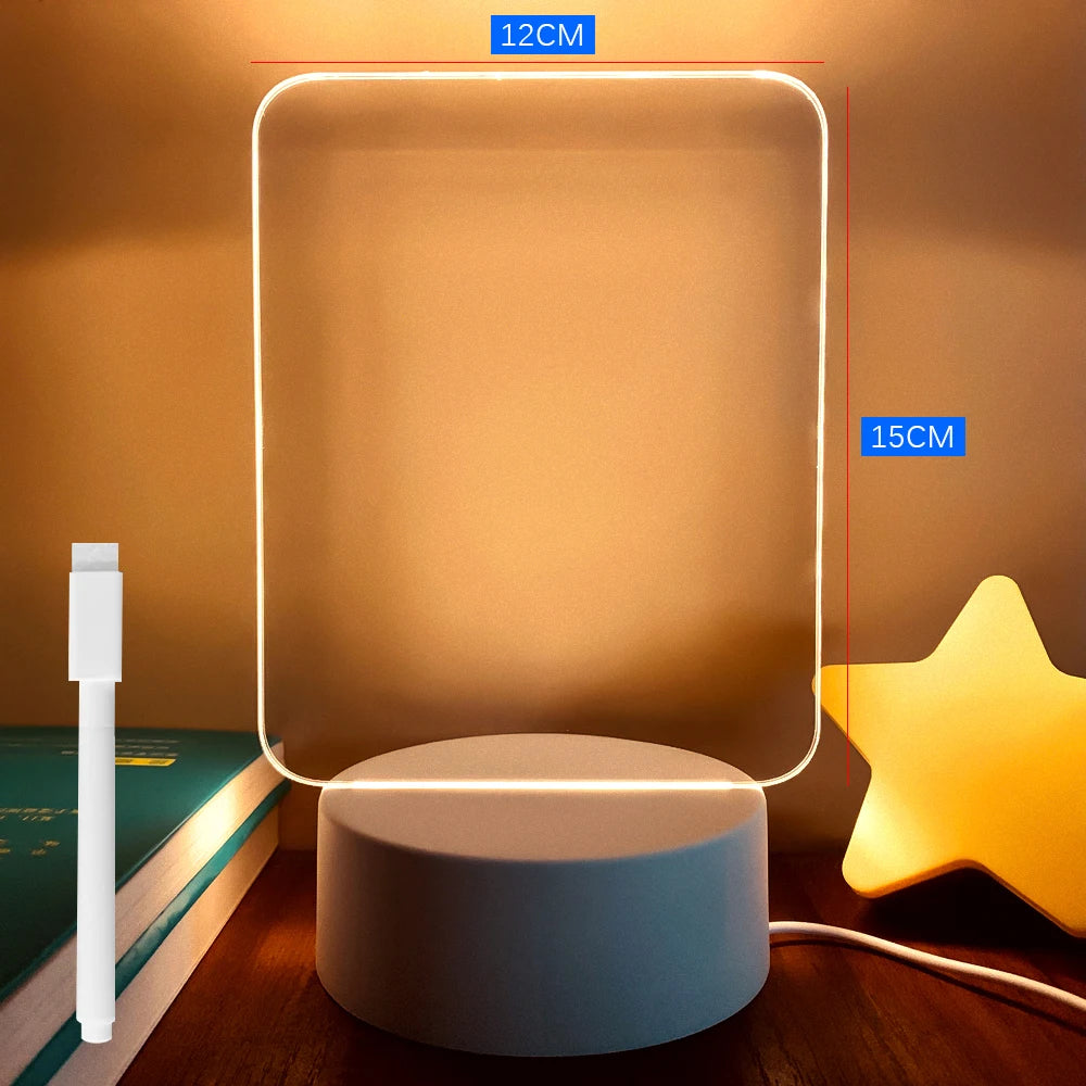 Screen Creative Led Light - With Pen