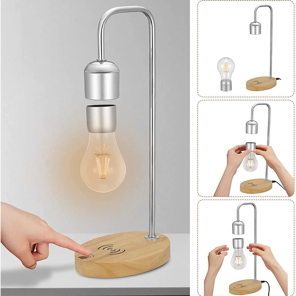 Levitation Lamp with Wireless phone charger