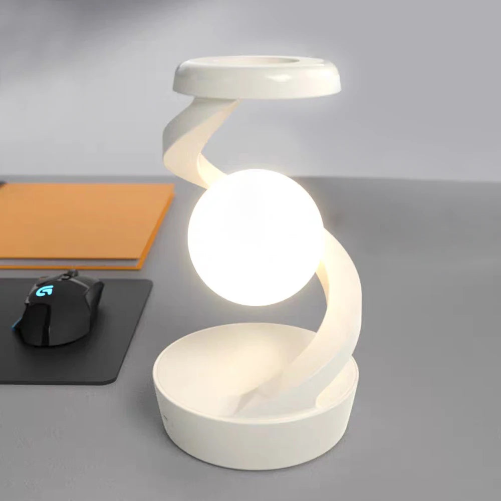 360° Rotating Suspension Lamp With Wireless phone Charger