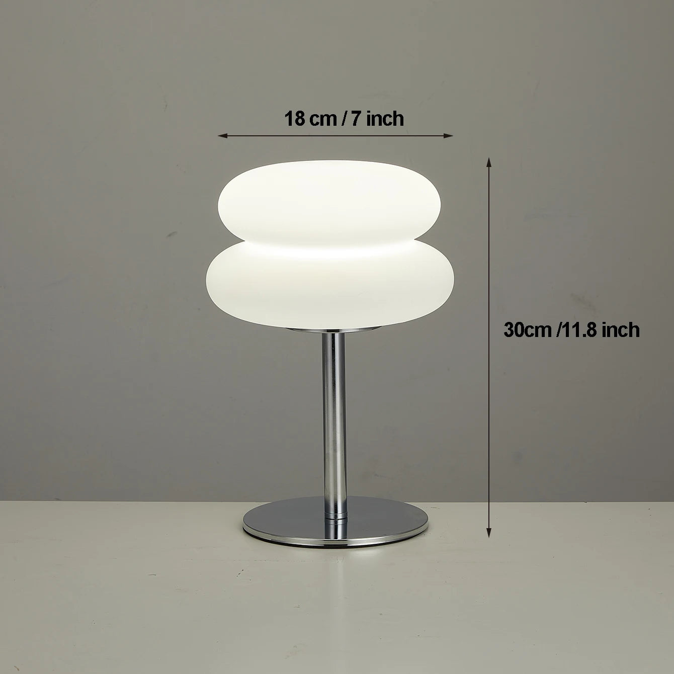 Aesthetic Table Lamp - 3 Color Lights