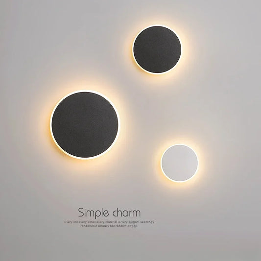 Round Wall Lamp - Touch switch