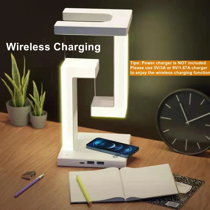 Floating Lamp with Wireless Phone Charger