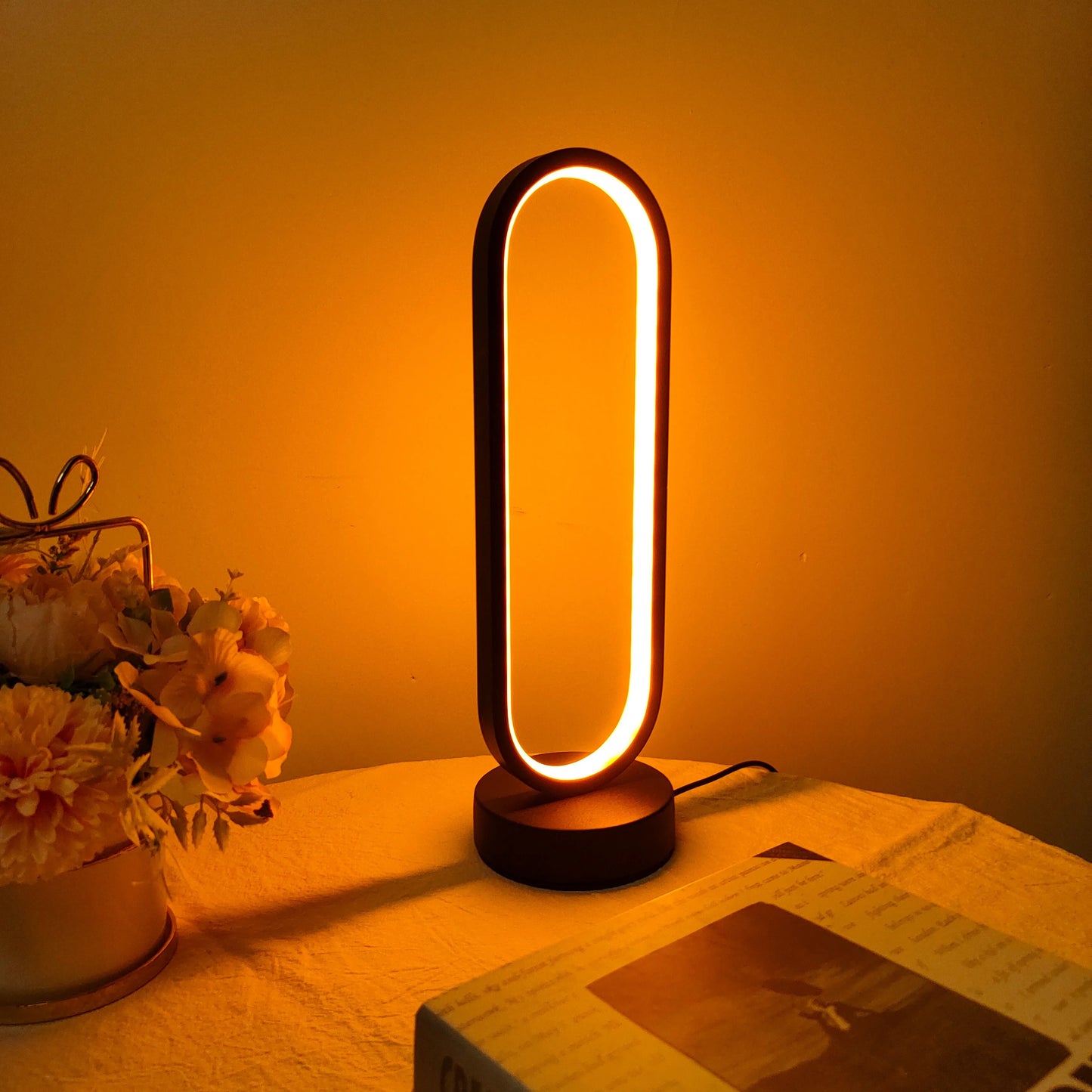 Ring Lamp with Three-color Dimming