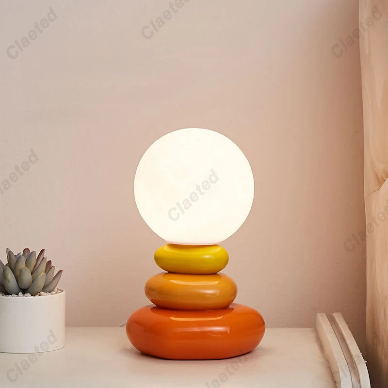 Nordic Stack Stone Lamp