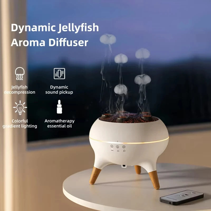 Jellyfish Aromatherapy Essential Oil Diffusers - Aroma Humidifier