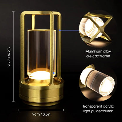 Wireless Table Lamp - Touch Sensor