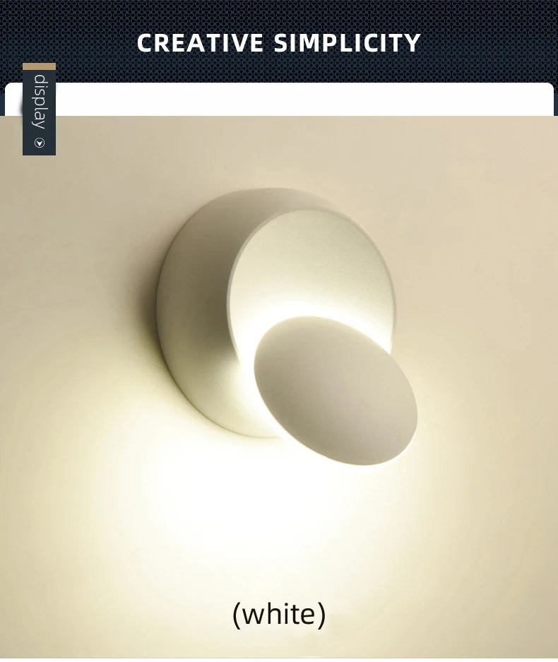 360 Rotatable Wall Lamp